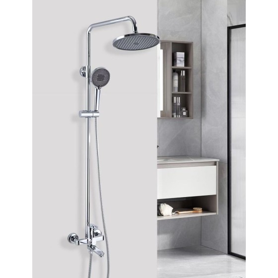 N3016-NGN chrome shower set ,STOCK